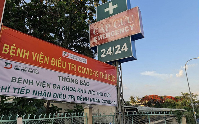 Bệnh viện Điều trị COVID-19 Thủ Đức. Ảnh: Gia đình & Xã hội