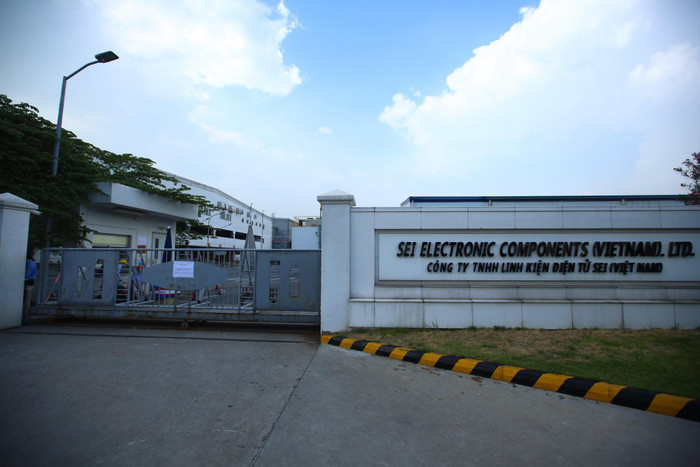 Công ty SEI ở khu công nghiệp Thăng Long