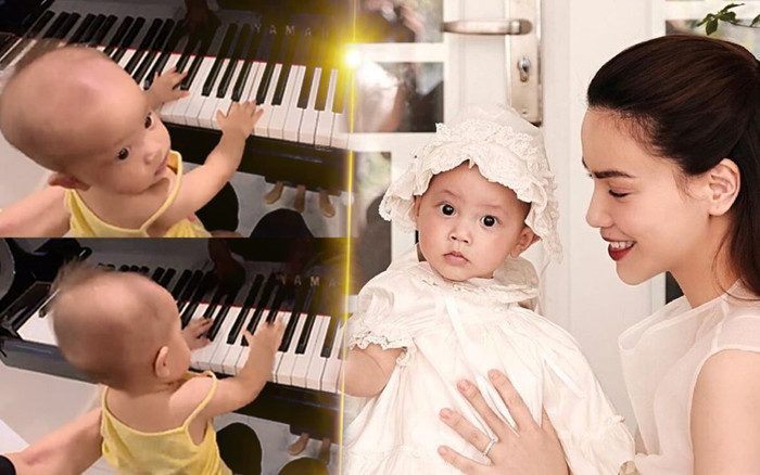 Không hổ danh con gái Hà Hồ: Mới 'bé tẹo' nhưng Lisa đã có niềm đam mê đặc biệt với đàn piano Ảnh 2