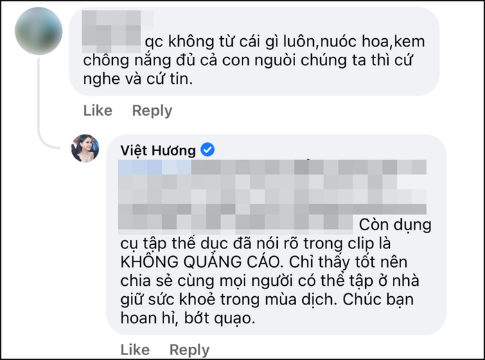 Bài đăng của NS Việt Hương liên tục bị anti-fan 'buông lời cay đắng'