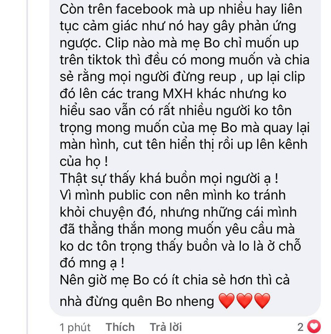 Hậu lo lắng việc đăng ảnh con trai, Hòa Minzy thẳng thừng tuyên bố điều này, mong khán giả đừng buồn Ảnh 4