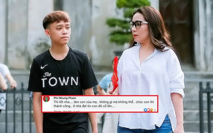 Phi Nhung gửi lời chúc đến Hồ Văn Cường trước giờ thi tốt nghiệp: 'Làm con của mẹ, không gì mà không thể' Ảnh 2