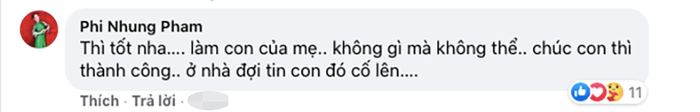 Phi Nhung gửi lời chúc đến Hồ Văn Cường trước giờ thi tốt nghiệp: 'Làm con của mẹ, không gì mà không thể' Ảnh 2