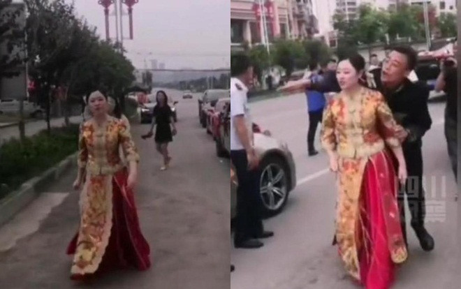 Thấy chồng bị hội bạn bắt nạt, cô dâu hùng hổ tới bảo vệ, thái độ của chú rể khiến nhiều người cười xỉu Ảnh 2