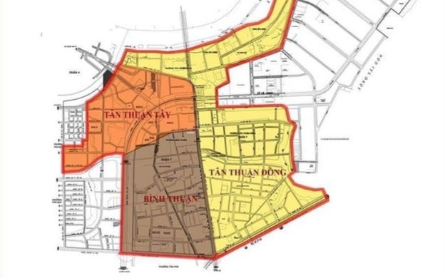 TP.HCM phong tỏa 3 khu vực ở quận 7 theo Chỉ thị 16 từ 18h ngày 8/7 Ảnh 2