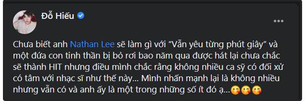 Đỗ Hiếu xác nhận Nathan Lee mua thêm bài của Cao Thái Sơn: 'Không nhiều ca sĩ có tâm với nhạc sĩ thế này' Ảnh 2