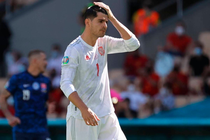 Morata sút hỏng quả 11m khiến Tây Ban Nha thất bại trước Italia ở bán kết EURO 2020.