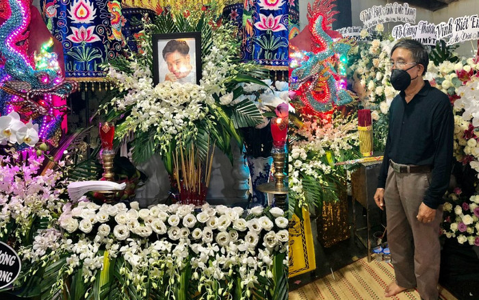 Đám tang vắng lặng của cố diễn viên Phạm Đức Long: Bố mẹ thất thần bên quan tài con trai Ảnh 2