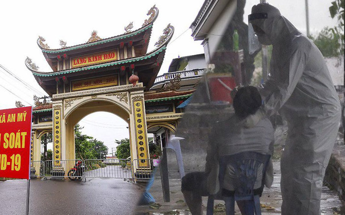 Hà Nội: Chùm ảnh 2 thôn ở Mỹ Đức trong ngày đầu cách ly y tế Ảnh 2