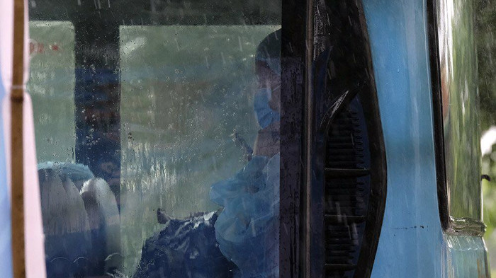 Hà Nội: Chùm ảnh 2 thôn ở Mỹ Đức trong ngày đầu cách ly y tế Ảnh 11