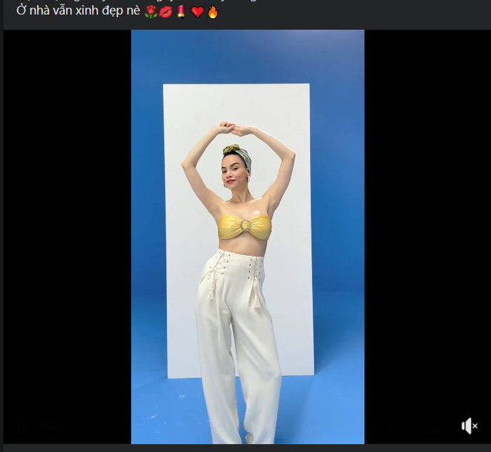 Hồ Ngọc Hà trong clip hậu trường.