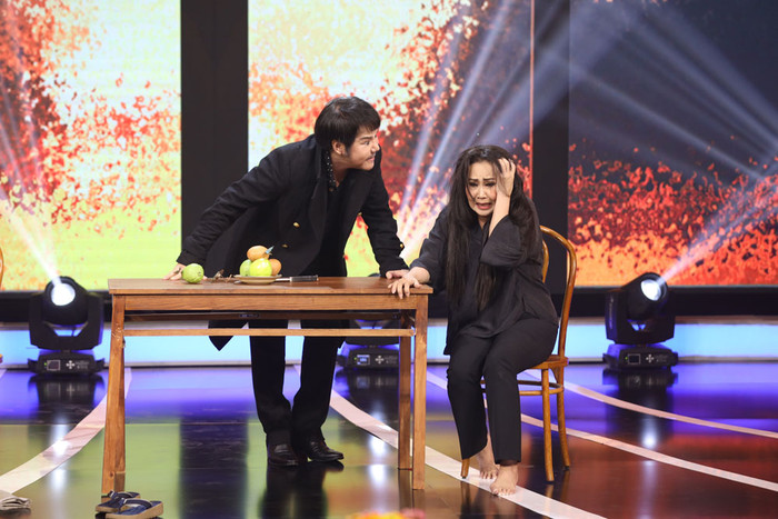 Nghệ sĩ Linh Tâm và nghệ sĩ Thanh Hằng