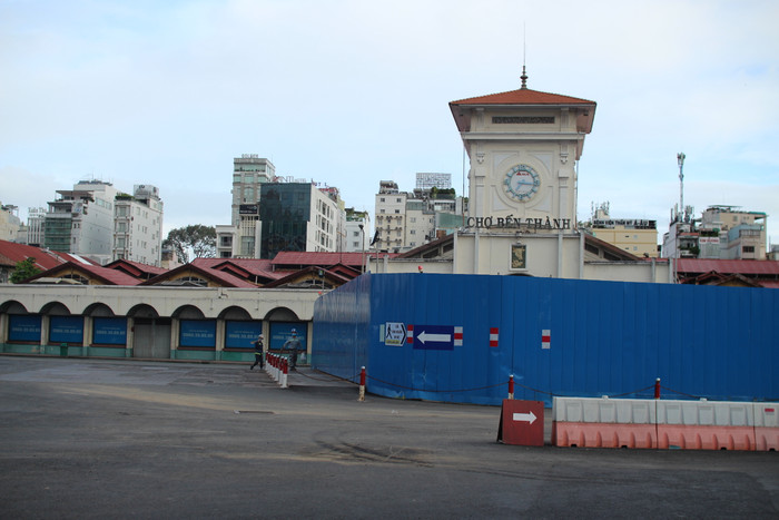 Vòng xoay chợ Bến Thành