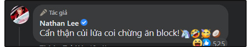 Bình luận cảnh cáo của Nathan Lee.