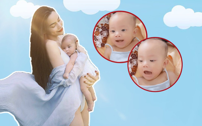 Bé Lisa mắt tròn xoe nghe mẹ Hà Hồ hát cùng với biểu cảm 'cưng xỉu'! Ảnh 2