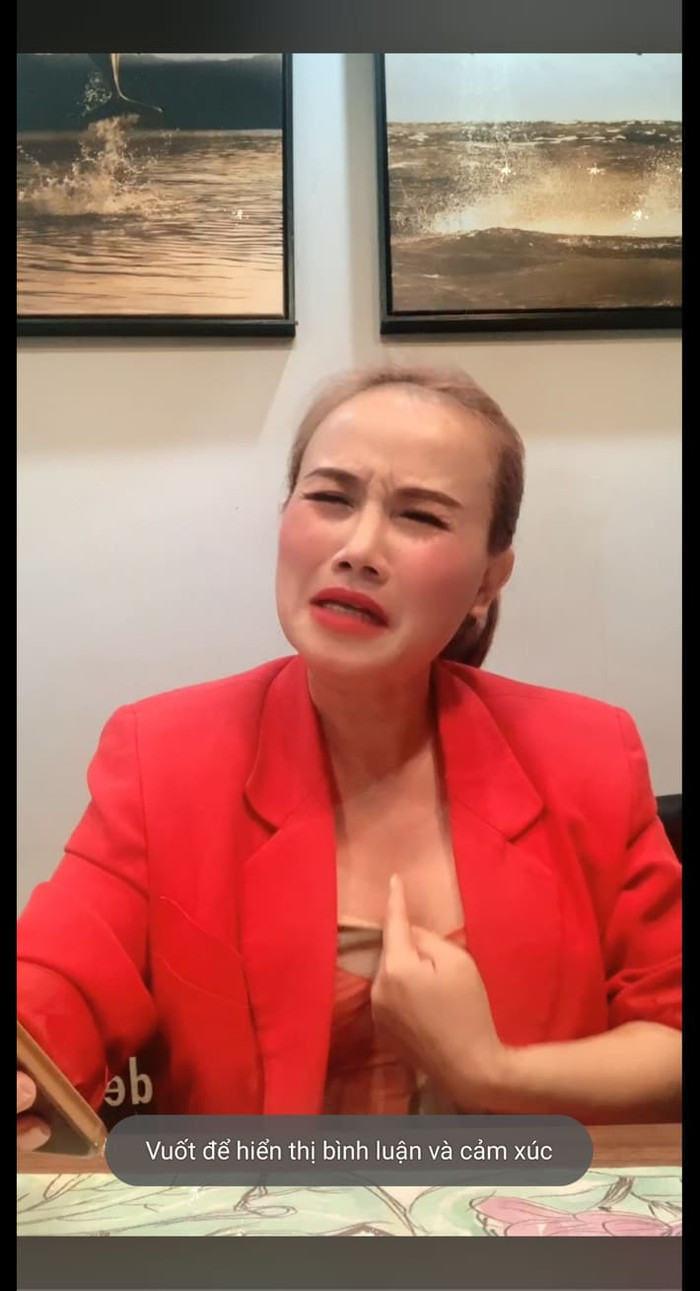 Nữ diễn viên đã có gần 1 tiếng để trải lòng mình, ném hết bực tức ra bên ngoài