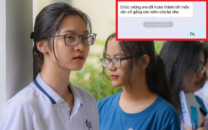 Tâm sự với giáo viên dạy Văn sau kỳ thi, hồi âm của cô giáo khiến nữ sinh không nói nên lời Ảnh 2