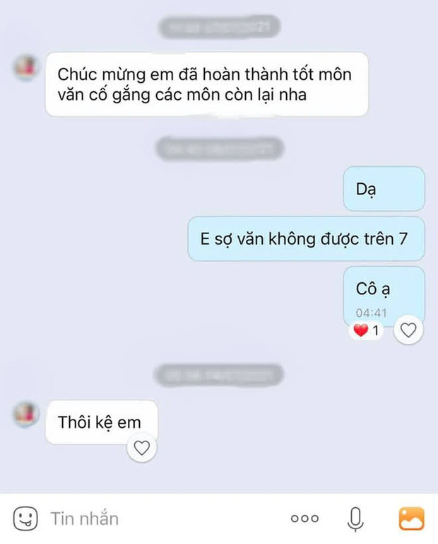 Tâm sự với giáo viên dạy Văn sau kỳ thi, hồi âm của cô giáo khiến nữ sinh không nói nên lời Ảnh 1