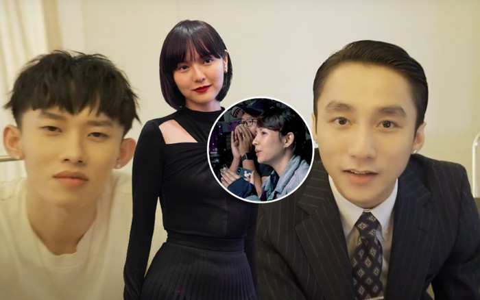 Dân tình rần rần khi Hải Tú xuất hiện tại hậu trường MV mới của Kay Trần, đến cổ vũ 'chủ tịch' Sơn Tùng? Ảnh 2