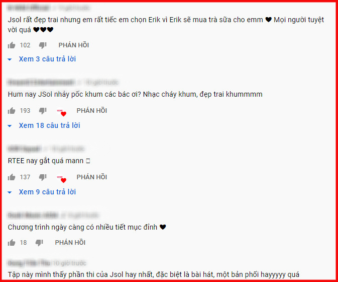 Erik - JSol nhận 'mưa' lời khen từ dân mạng, Orange - Lona để lại tiếc nuối Ảnh 7