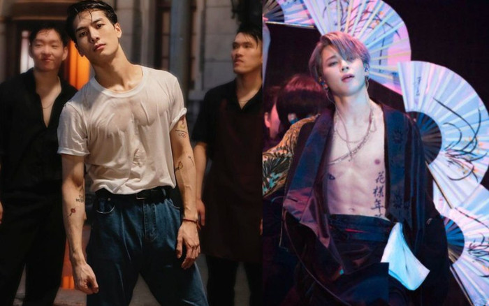 7 idol K- Pop cơ bắp đẹp nhất: Hai thành viên của BTS hay Taecyeon cũng phải chịu thua anh chàng này! Ảnh 2