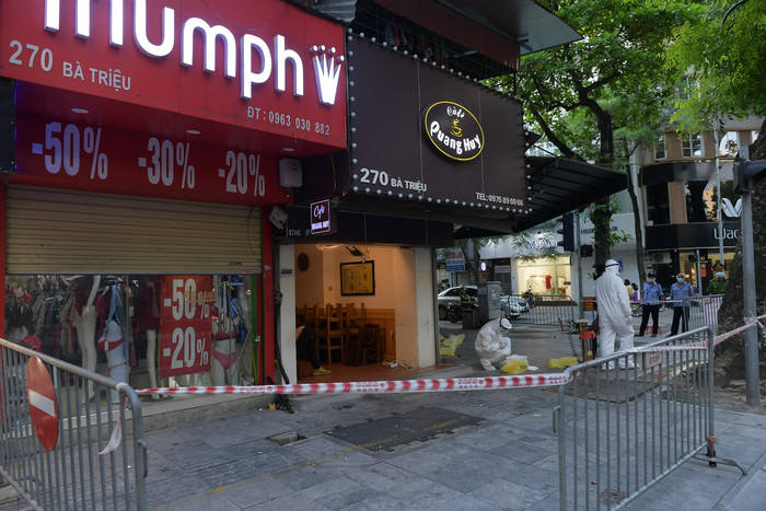 Công tác phun khử khuẩn được thực hiện đầy đủ.