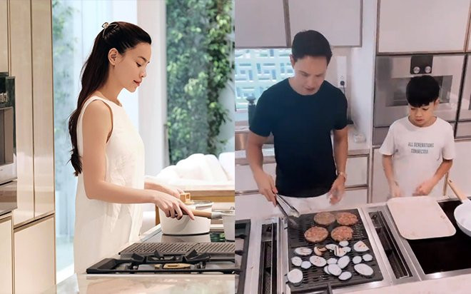 Hà Hồ quyết định thành 'bà nội trợ', Kim Lý cũng gia nhập đường đua làm chef chính hiệu Ảnh 2
