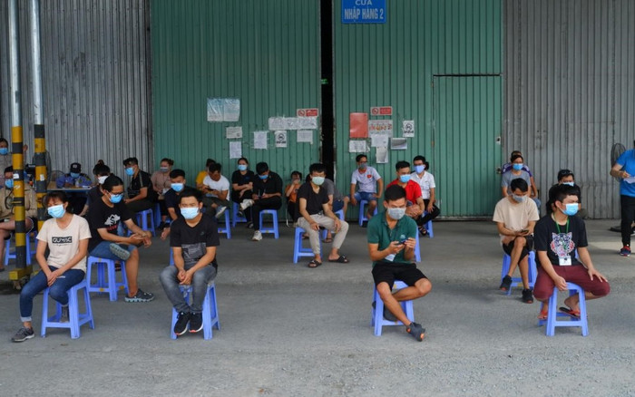 Qua test nhanh, khu chế xuất Tân Thuận ở TP HCM có 275 ca nghi mắc Covid-19 Ảnh 2