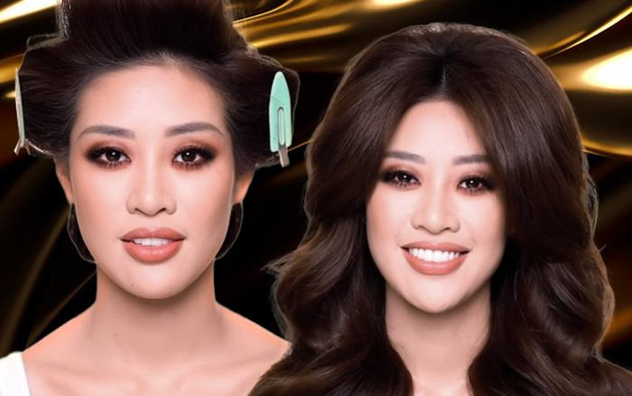 Tự hào khi Khánh Vân là người đẹp Việt đầu tiên được chuyên gia trang điểm Hollywood phù phép Ảnh 2