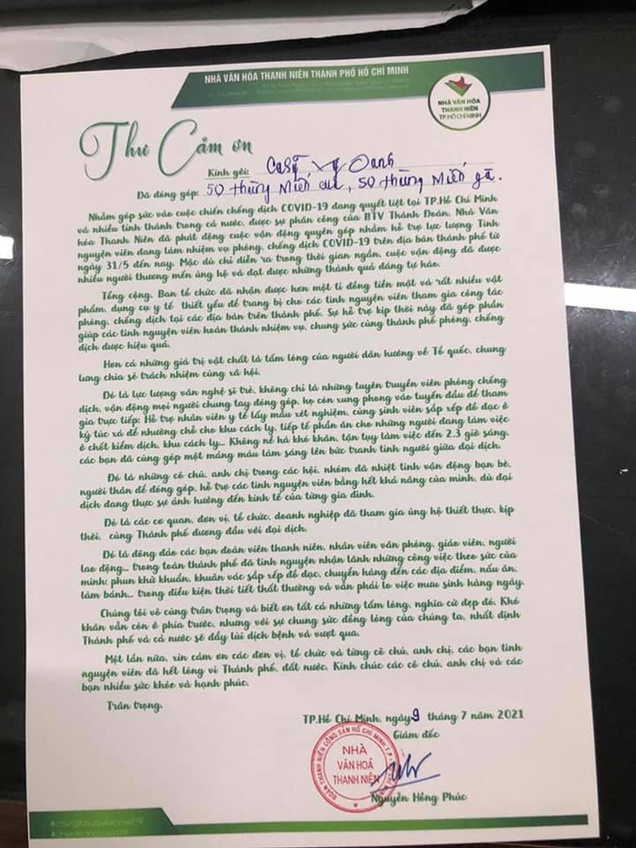 Vy Oanh hé lộ việc làm ý nghĩa của mình trước khi 'nằm ổ'.