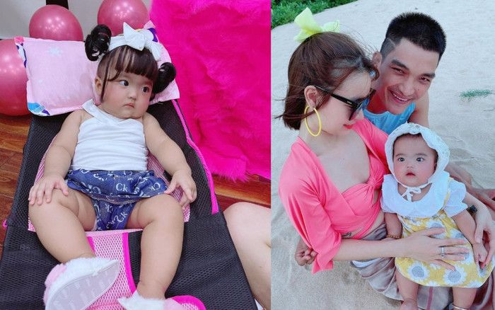 Con gái bị chê 'mắt to mặt gãy', vợ Mạc Văn Khoa đáp trả tay đôi, gọi anti-fan là 'đồ mặt lợn' Ảnh 2