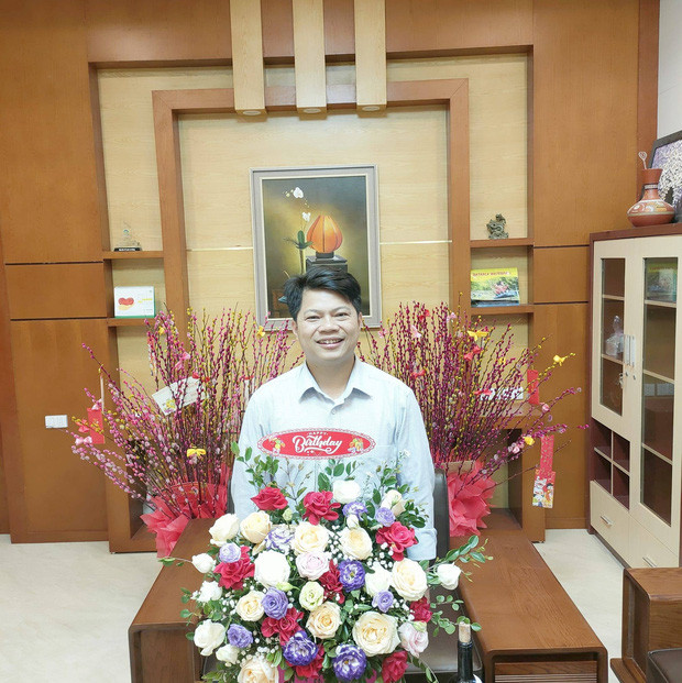 Thầy giáo Phan Khắc Nghệ (Phó hiệu trưởng trường THPT Chuyên Hà Tĩnh)