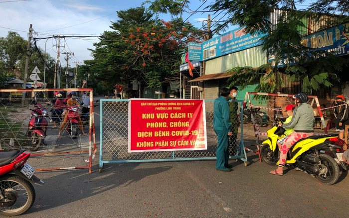 TP.HCM: TP. Thủ Đức phong toả thêm 2 phường hơn 78.000 dân từ 12h ngày 14/7 Ảnh 2