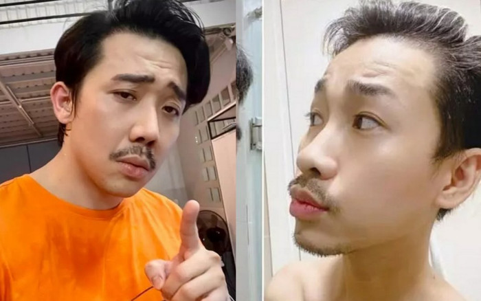 Trấn Thành bỏ bê 'nhan sắc', râu tóc tùm lum như ông chú, quay sang nhìn Hải Triều mới phì cười Ảnh 2