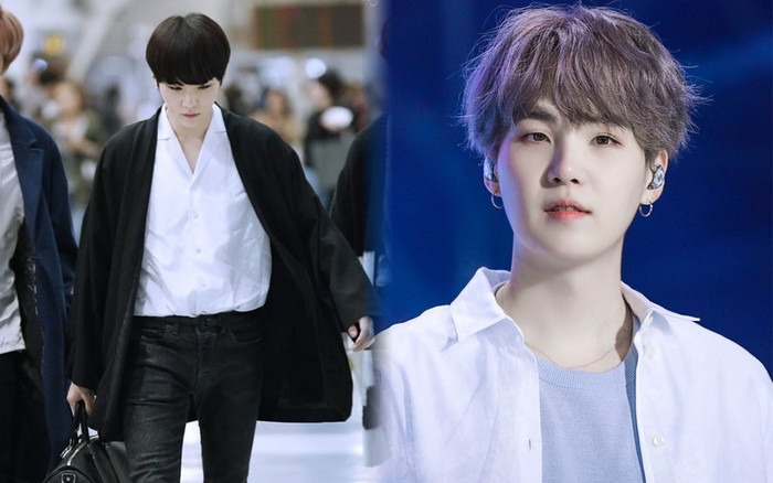 Chiêm ngưỡng 'thời trang sân bay' cực xịn của Suga (BTS) Ảnh 2