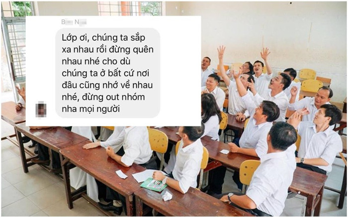 Sau dòng tin nhắn xúc động trong nhóm chat của lớp, cô bạn có hành động khó hiểu khiến tất cả ngỡ ngàng Ảnh 2
