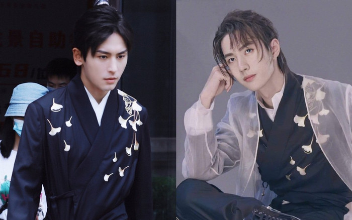 Khi Vương Nhất Bác và Trương Triết Hạn 'đụng hàng' đồ cổ trang: Ai mặc đẹp hơn ai? Ảnh 2