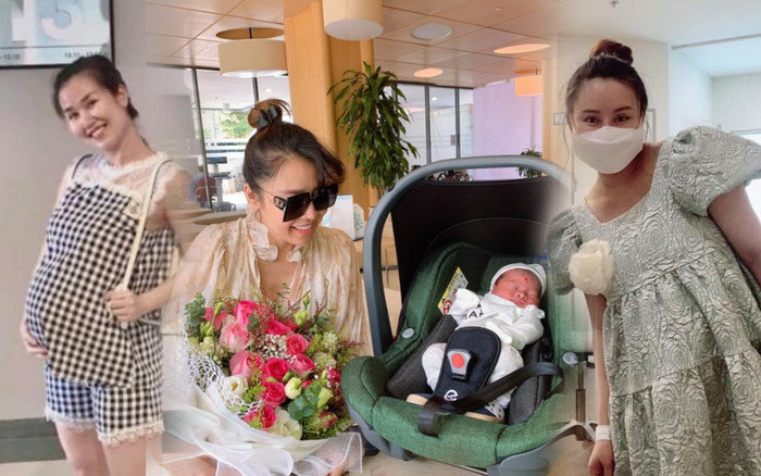 Sao Việt sinh con mùa dịch: Quế Vân lặng lẽ một mình, Vy Oanh khiến dân tình bàn tán xôn xao Ảnh 2