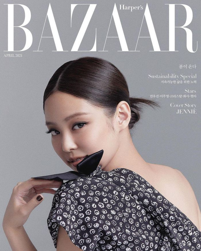 Bìa tháng 5 của Jennie BlackPink trên Harper's Bazaar rất đẹp và sang chảnh đúng chất tiểu thư