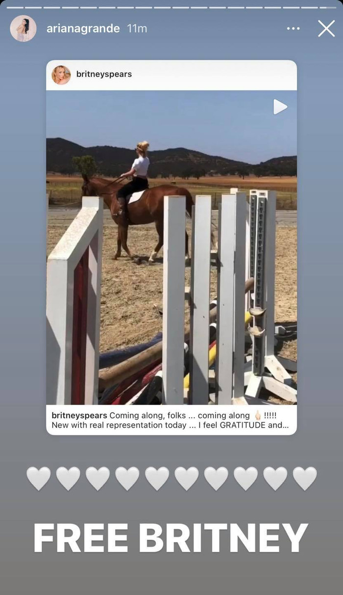 Britney Spears cảm ơn fan, Ariana Grande lên tiếng ủng hộ hết mình Ảnh 6