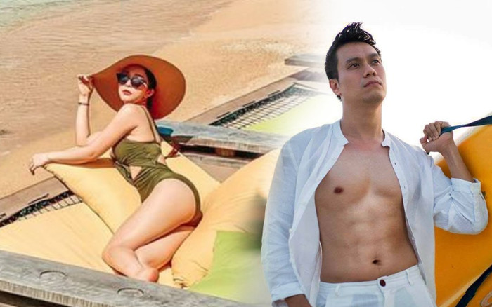 Quỳnh Nga đăng ảnh bikini khoe body mướt mắt nhưng thái độ của Việt Anh gây chú ý hơn Ảnh 2