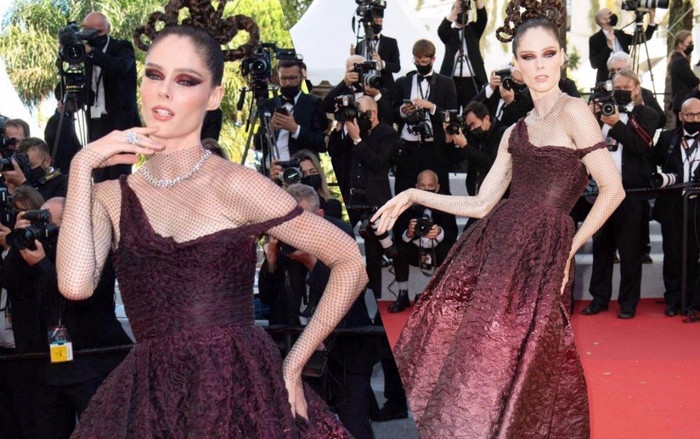Siêu mẫu Coco Rocha bị la ó vì màn tạo dáng 'lố' và câu giờ tại Cannes 2021 Ảnh 2