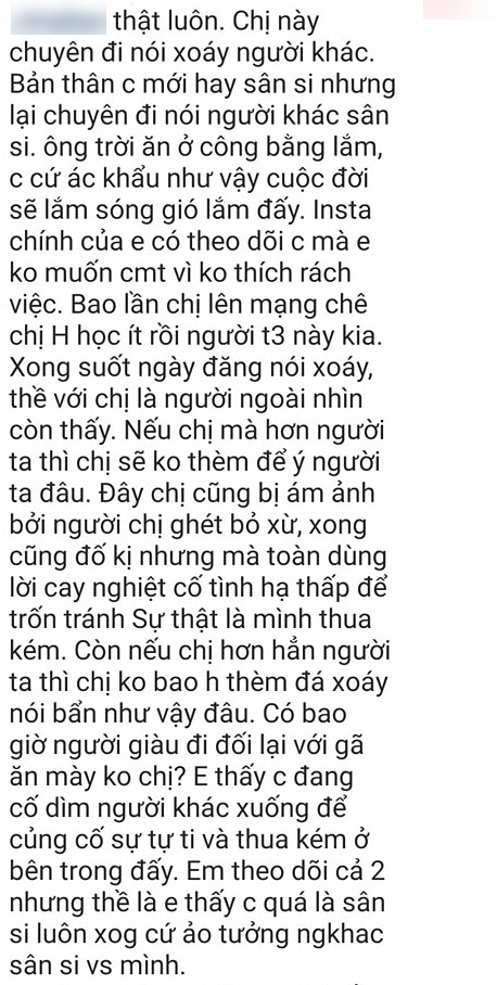 Lệ Quyên đăng status nói lời đạo lý, nào ngờ bị dân mạng ùa vào 'chửi tan nát' vì lý do này Ảnh 5