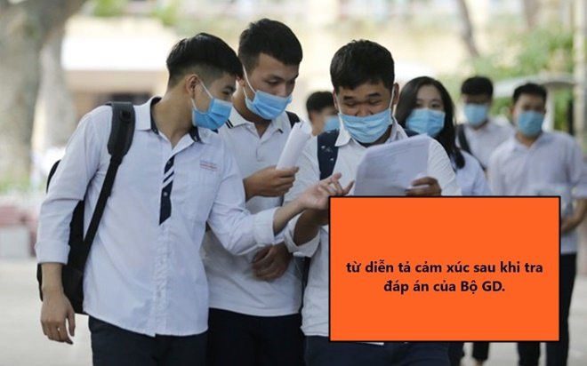 Muôn kiểu cảm xúc của sĩ tử khi tra đáp án chính thức: Tự tin làm tốt nhưng sao giờ lại 'lạ lẫm' thế này? Ảnh 2