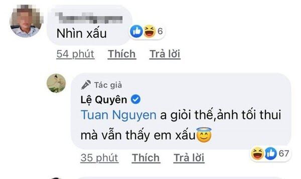 Không ít lần Lệ Quyên bị chê, và cũng chẳng ít lần cô nàng thẳng thừng đáp trả.