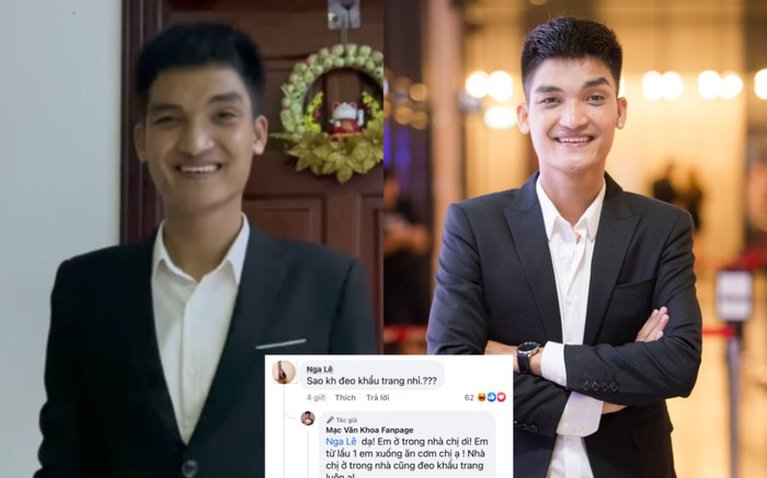 Lên đồ đi sinh nhật giữa mùa dịch, Mạc Văn Khoa bị 'nhắc' đeo khẩu trang và cách trả lời đầy hài hước Ảnh 2