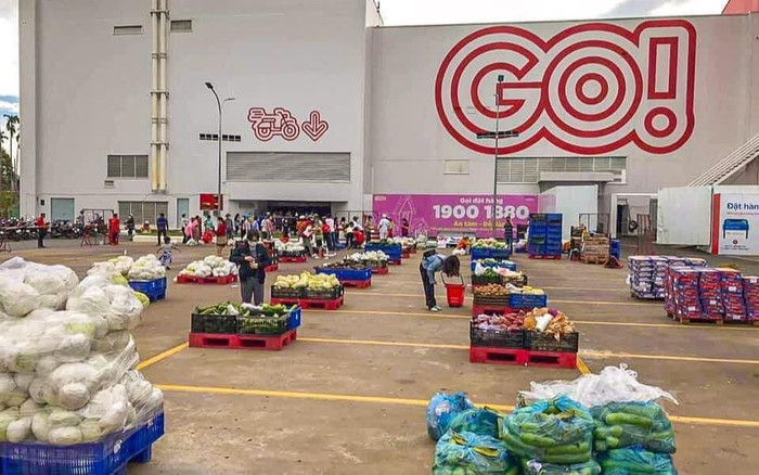 Không cần đặt hàng online, đây là cách một siêu thị ở Cần Thơ phân phối thực phẩm trong mùa dịch Covid-19 Ảnh 2