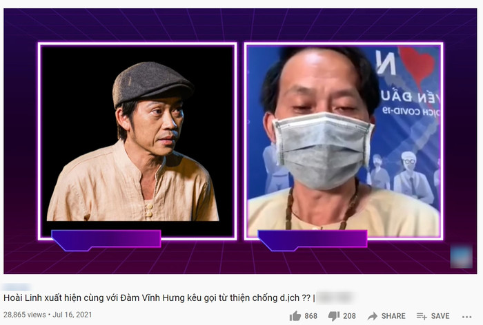 Rầm rộ clip Hoài Linh đeo khẩu trang kêu gọi quyên góp chống dịch: '100, 50 nghìn gì cũng được' Ảnh 3