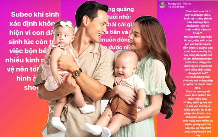 Hà Hồ lên tiếng trước chỉ trích để Lisa - Leon đóng quảng cáo, cát-sê 2 bé được dùng tiếp tế bệnh viện Ảnh 2