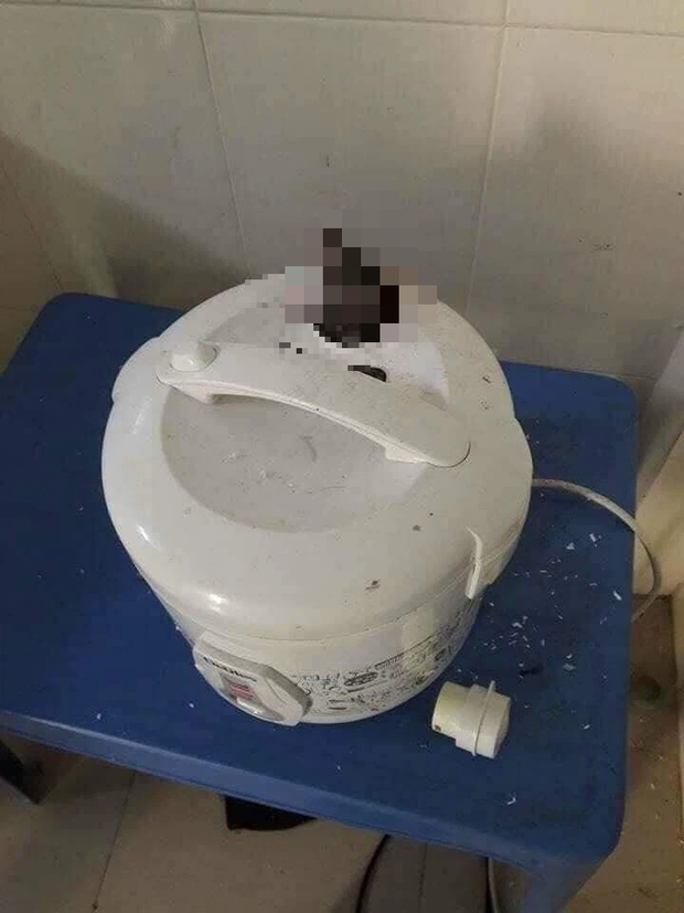 Nồi cơm điện từ trước khi nghỉ dịch về quê...